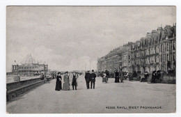 RHYL: West Promenade. - Photochrom Grano 43330 - Flintshire