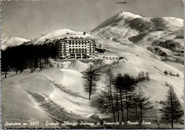 21492 - Italien - Sestriere , Grande Albergo Principi Di Piemonte E Monte Sises - Bares, Hoteles Y Restaurantes