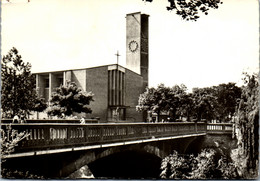 21651 - Deutschland - Neunkirchen , Saar , Herz Jesu Kirche , Briefmarken Saar - Kreis Neunkirchen