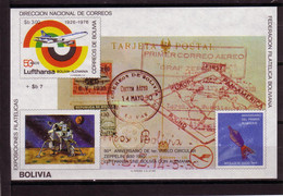SPACE - BOLIVIA - S/S Imp. MNH - Collections