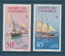 ⭐ Archipel Des Comores - Poste Aérienne - YT PA N° 10 Et 11 - Neuf Sans Charnière - 1964 ⭐ - Airmail