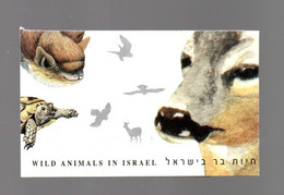 Israel 2001 Animals/turtle/birds Booklet (Michel MH 36 1612/15) Nice Used - Booklets