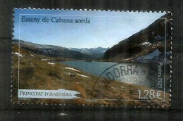 2021, Itinéraire De Randonnée : Estany De Cabana Sorda. Timbre Oblitéré, 1 ère Qualité, AND.FR - Usados