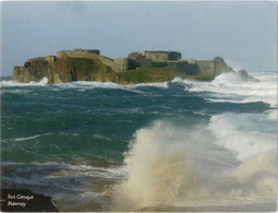 ALDERNEY-Fort Clonque (viewed At High Tide From The South) -ile Aurigny - Alderney