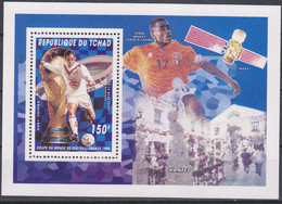SPACE - Soccer World Cup 1998 - CHAD- S/S MNH - Verzamelingen