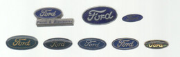 PINS PIN'S AUTO 566 AUTOMOBILE FORD USA LOGO  LOT 8 PINS TOUS DIFFERENTS - Ford
