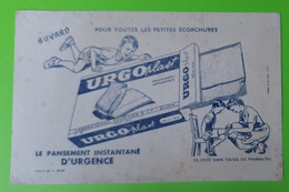 Buvard 651 - Pansement URGO Plast - Etat D'usage : Voir Photos - 21 X 13.5 Cm Environ - Année 1960 - Produits Pharmaceutiques