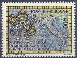 Vaticano 1985 Concordato / Konkordat - Neufs