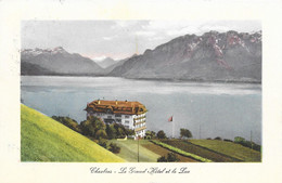 Suisse - Chexbres (VD) - Le Grand Hôtel Et Le Lac (Belle Oblitération) - Chexbres