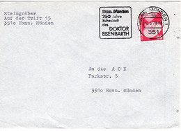 50510 - Bund - 1978 - 50Pfg. I&T EF A. Bf. MaschStpl. HANN. MUENDEN - ... DOKTOR EISENBARTH -> Hann. Muenden - Medizin