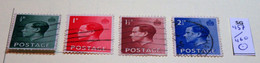 GB KING EDWARD VIII SG 457/460 FINE USED - Used Stamps