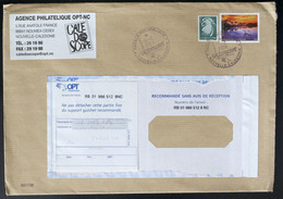 Nouvelle Caledonie - Lettre De L'agence Philatélique Calédoscope - 2014 - Covers & Documents