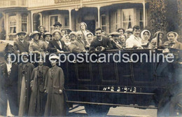 ILFRACOMBE CHARABANC OLD R/P POSTCARD OUTSIDE THE GRAND ON WILDER RD DEVON - Ilfracombe