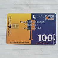 TUNISIA-(TN-TUT-0018)-de Jour Comme De Nuit-(G)(0006835452)(100 DA TTC)-(?)-chip Card-used Card - Tunesië