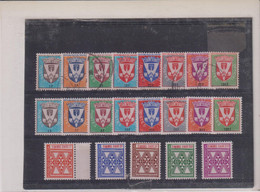 SENEGAL-TP TAXE XX-N°32/36- TTB-TP SERVICE Série X Et OB-N° 1/8 TB  1961 - Segnatasse