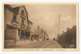 85 Vendée Ile De Noirmoutier L'herbaudière La Grande Rue Hotel Du Xx E Siècle Ed Gaby - Ile De Noirmoutier