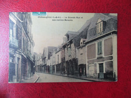 35 CHATEAUGIRON TOILE LA GRANDE RUE ET SES VIEILLES MAISONS - Châteaugiron