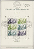 FRANCE 2021 OBLITERE 1er JOUR 17.06.21 - BLOC FEUILLET "ANTOINE DE SAINT-EXUPERY 1900-1944" Y/T F86 - Oblitérés