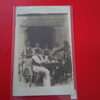 CARTE PHOTO A IDENTIFIER CAFE DUMOULIN - Da Identificare