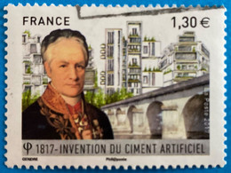 France 2017 : Bicentenaire De L'invention Du Ciment Artificiel N° 5153 Oblitéré - Gebraucht