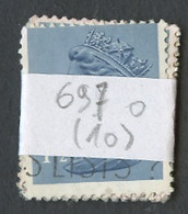 Grande Bretagne - Great Britain - Großbritannien Lot 1973 Y&T N°697 - Michel N°634 (o) - Lot De 10 Timbres - Ganze Bögen & Platten