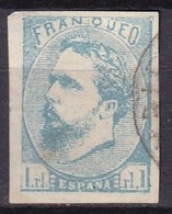 ESPAGNE - 1 R. Sans Tilde Oblitéré FAUX - Carlists