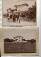 4 PHOTOS ANNECY  - FIN XIX ème DEBUT XX ème DONT BEL ATTELAGE - Oud (voor 1900)
