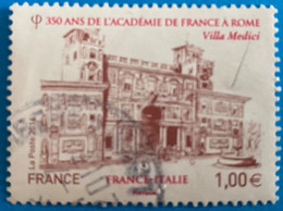 France 2016 : 350e Anniversaire De La Fondation De L'académie De France à Rome N° 5115 Oblitéré - Gebraucht