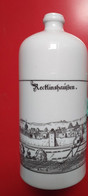 Bouteille Porcelaine Alte Stadtebilder Au Motif De La Ville De Recklinghausen - Autres & Non Classés