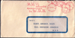 Belgium Bruxelles Brussel 1969 / B.E.T. Securite, Spaarmee W.D.B. / Machine Stamp, EMA, Franking - 1960-1979