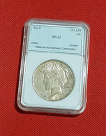 USA *1922 D* Dollar De La Paix En Argent - Verzamelingen