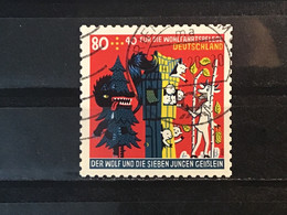 Duitsland / Germany - Sprookjes, De Wolf En De Zeven Geitjes (80+40) 2020 - Used Stamps