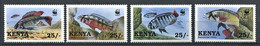 267 KENYA 1997 - Yvert 683/86 - WWF Poisson De Lac - Neuf ** (MNH) Sans Charniere - Kenya (1963-...)