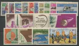 Polynesie Annees Completes (1966) N 36 A 45 Et PA N 16 A 21 (Luxe) - Komplette Jahrgänge