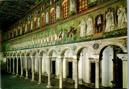 22384 - Italien - Ravenna , Basilica Di S. Apollinare Nuovo , Veduta Generale Della Parete Sinistra - Ravenna