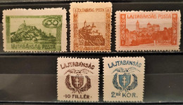 HONGRIE - 1921 LAJTABANSAG Occupation Autriche - Timbres Neufs **/* (voir Scan) - Local Post Stamps