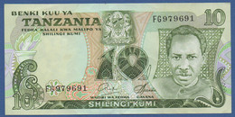 TANZANIA - P. 6b – 10 Shilingi ND 1978 VF+, Serie FG 979691 - Tanzanie