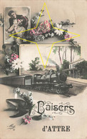 Baisers D'ATTRE - Carte Colorée Et Circulé - Brugelette