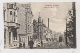 5413 BENDORF, Hauptstrasse, Postamt, Strassenbahn, Belebte Szene, Kl. Druckstelle, 1913 - Bendorf