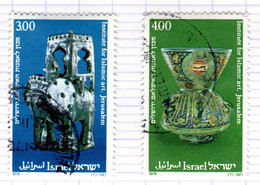 IL+ Israel 1978 Mi 777-78 Kunst - Used Stamps (without Tabs)