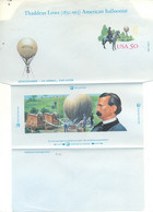 C315- USA 1998  Aerogramme, Thaddeus Lowe (1832-1913) American Balloonist. - 2011-...