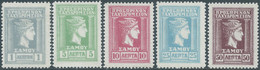 GRECIA-Greece-Grèce,( Samos )1912 Hermes - Lithographic Print,1L-5L-10L-25L-50L,Trace Of Hinged,Gum - Samos