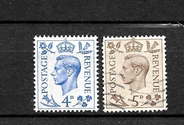 LOTE 2223 ///  GRAN BRETAÑA 1937    YVERT Nº: 215/216  ¡¡¡ OFERTA - LIQUIDATION !!! JE LIQUIDE !!! - Used Stamps