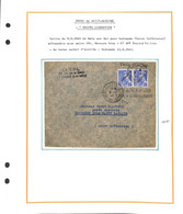 LIBERATION -POCHE De SAINT NAZAIRE- Lettre N°407 Avec Griffe Libération Sur Lettre Départ BATZ -voir Explicatif - Liberation