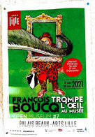 Affiche Orig EXPO FRANÇOIS BOUCQ TROMPE-L'ŒIL AU MUSÉE 40X60 - Afiches