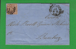 LETTRE ALLEMAGNE AUGSBURG  N° 5 BAVIERE - Briefe U. Dokumente