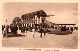 Hippisme - Le Touquet Paris Plage - Le Champ De Courses, Pavillons Et Tribune - Carte Bonaventure N° 215 Non Circulée - Paardensport