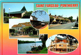 * SAINT FARGEAU PONTHIERRY Divers Aspects De La Ville - Saint Fargeau Ponthierry