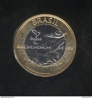 1 Réal Brésil / Brazil - CC Rio 2016 - Natation Para-Olympique - Bi-métallique / Bimetalic UNC - Brésil