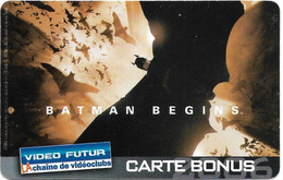 @+  Carte VIDEO FUTUR BONUS - Batman Begins - Video Futur